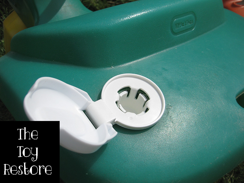 How To Fix Vintage Cozy Coupe Gas Cap : New gas / petrol cap for your vintage little tikes ride on.