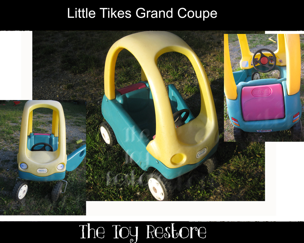 How to Identify Your Model of Little Tikes Cozy Coupe : Little Tikes Grand Coupe