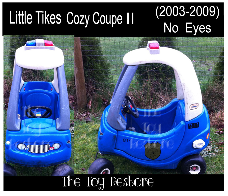 How to Identify Your Model of Little Tikes Cozy Coupe : Little Tikes Cozy Coupe 2 II (2003-2009)