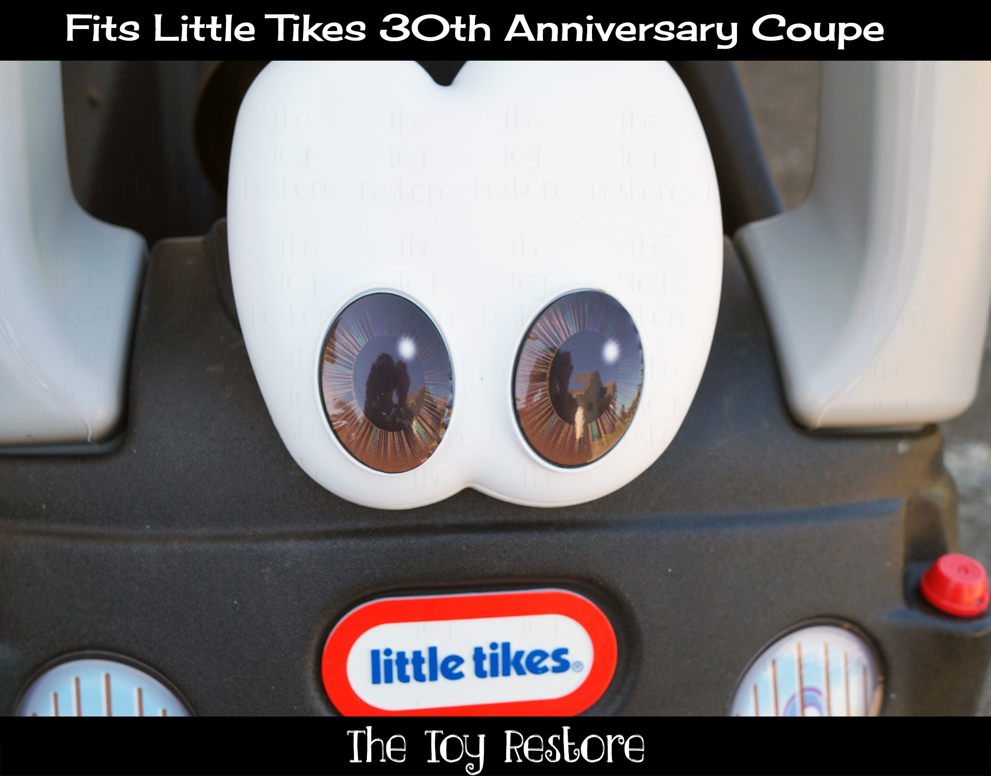 Customize Childs Little Tikes 30th Anniversary Coupe with Eye Color brown