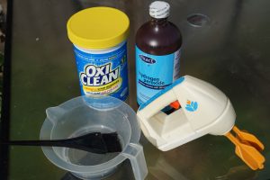 Bleaching out Fisher Price Fun With Food